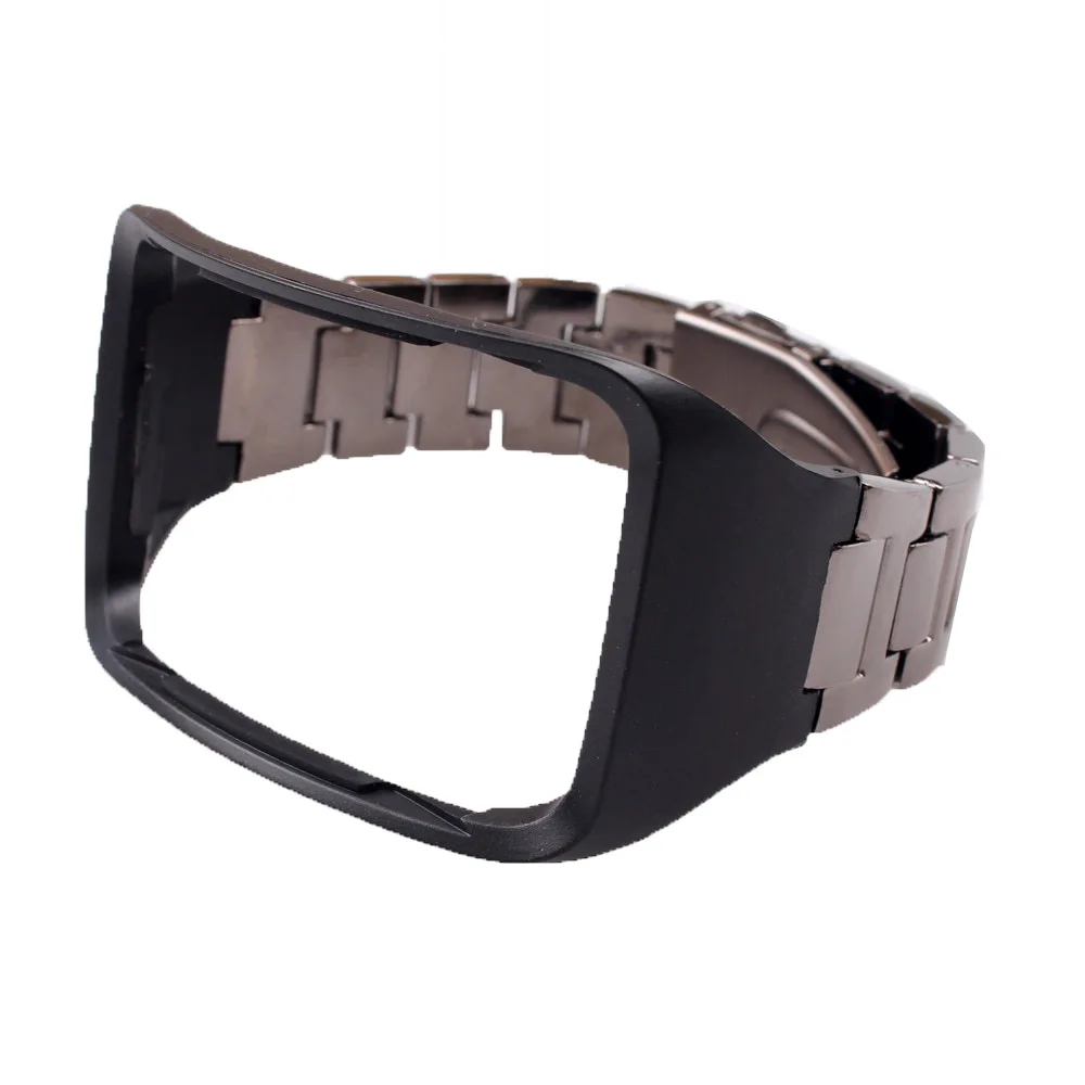 Black Высокое качество COMLYO браслет ремешок для samsung gear S SM-R750 Замена ремешка часов ремешок для samsung gear s R750 Band - Цвет: Black