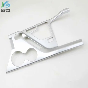 

ABS Chrome Gear Shift Knob Sticker Panel Frame Protector Cover Trim For KIA KX7 2017 Exterior Car styling