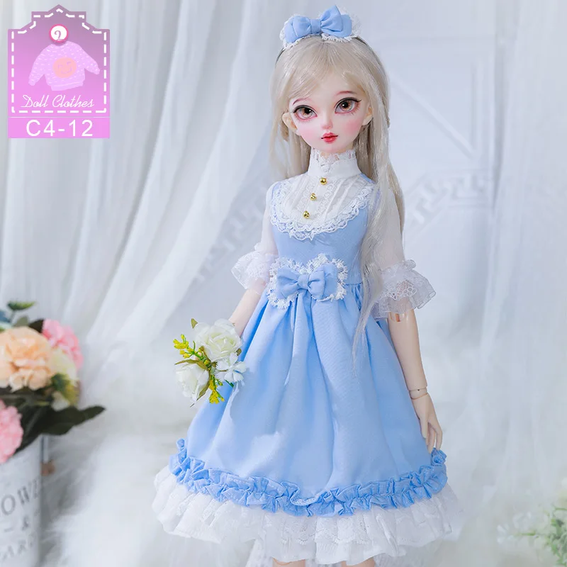 BJD Doll Clothes 1/4女性用ボディカワイトロングドレス、カジュアルスーツBJD Beautiful Doll Outfit Accessories BJD Doll Clothes 1⁄4女性用ボディカワイトロングドレス、カジュアル
