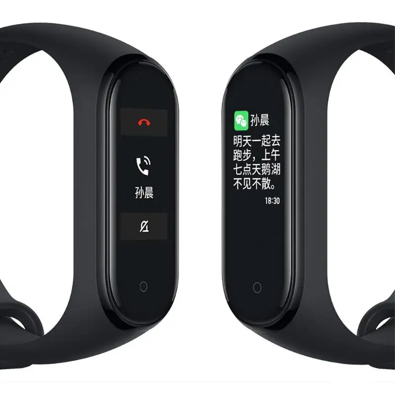 Xiaomi Mi Band 4 0,95 дюйма AMOLED 5ATM смарт-браслет с ремешком