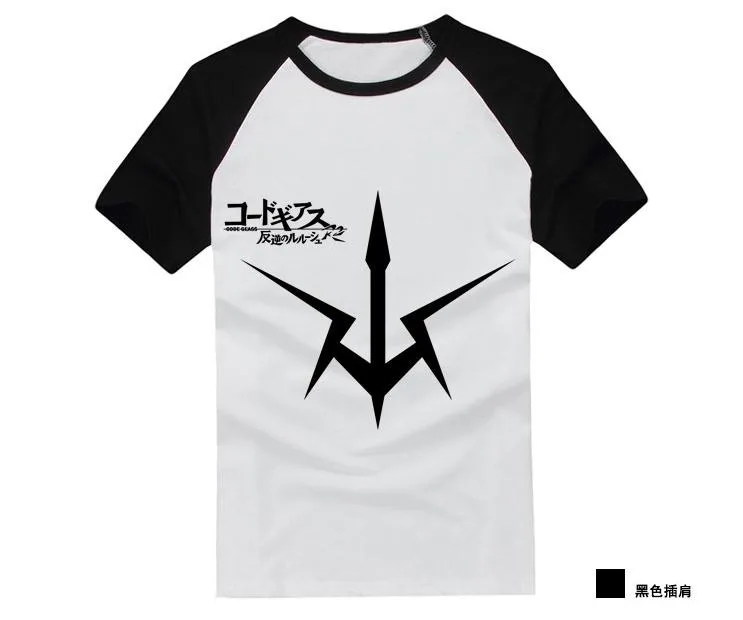 Код Geass Lelouch of the Rebellion, футболка, аниме, известная японская анимация, новинка, летняя мужская футболка, одежда для косплея