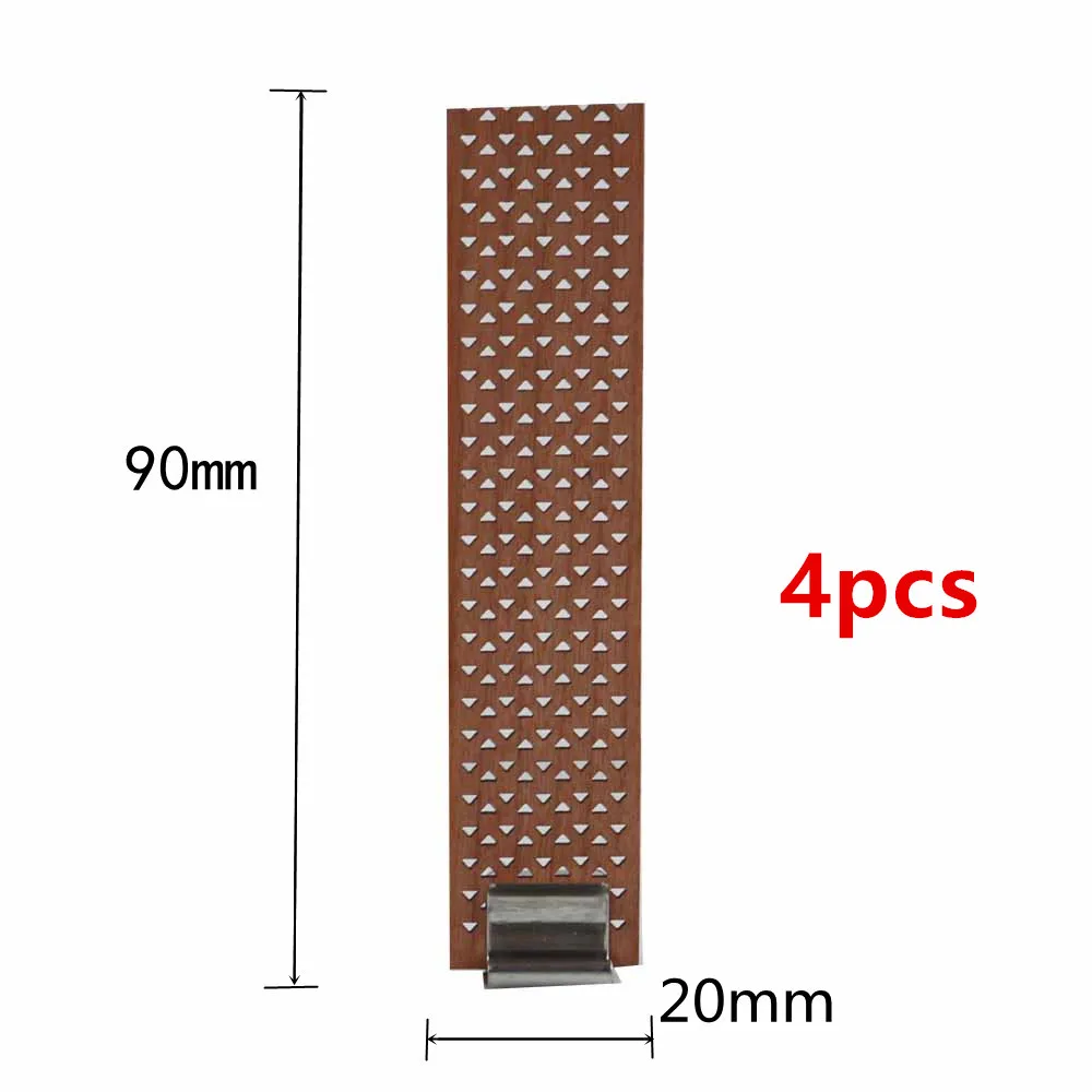 Description Picture 3 of itemLarge Flame Wooden Candle Wicks With Metal Bases Candle Cores Making Supplies Natural Rectangle Wood For DIY Soy Wax Candles