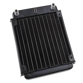 

Black Aluminum Heat Exchanger Radiator For PC CPU CO2 Laser Water Cooling System Computer