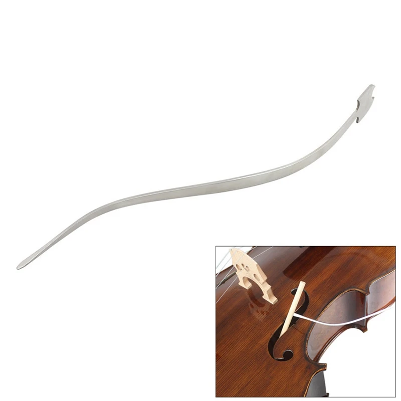 Виолончель S Стиль Soundpost сеттер инструменты для виолончели Стиль d Виолончель Колонка крюк из нержавеющей стали