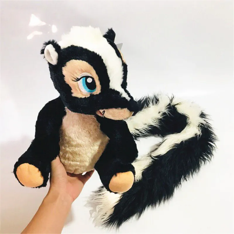 Черный 1 шт./лот большой цветок bambi100cm плюшевая кукла в подарок детские игрушки - Цвет: Черный