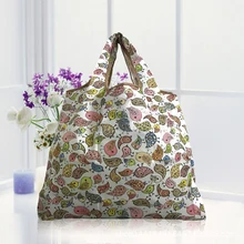 Phander складная сумка для покупок из нейлона большая сумка эко многоразовая переносная сумка через плечо с рисунком цыпленка