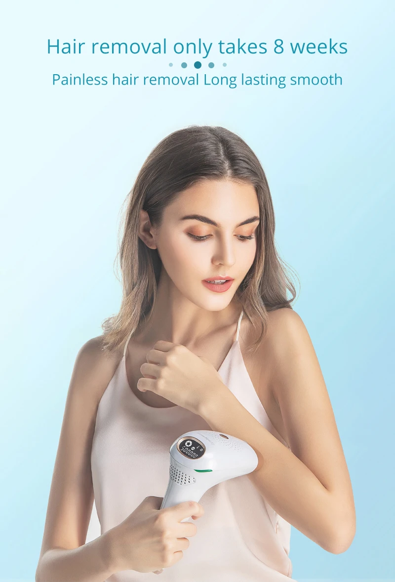 Kinseibeauty IPL лазерная Машинка для удаления волос, лазерный эпилятор, устройство для удаления волос, триммер для постоянного бикини depilador a laser 500000