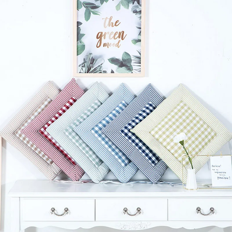 2019 Home Soft Brief Style Plaid Print Memory Foam U Cushion Orthopedic Pain Chair Relief Office Seat Pillow UK | Дом и сад