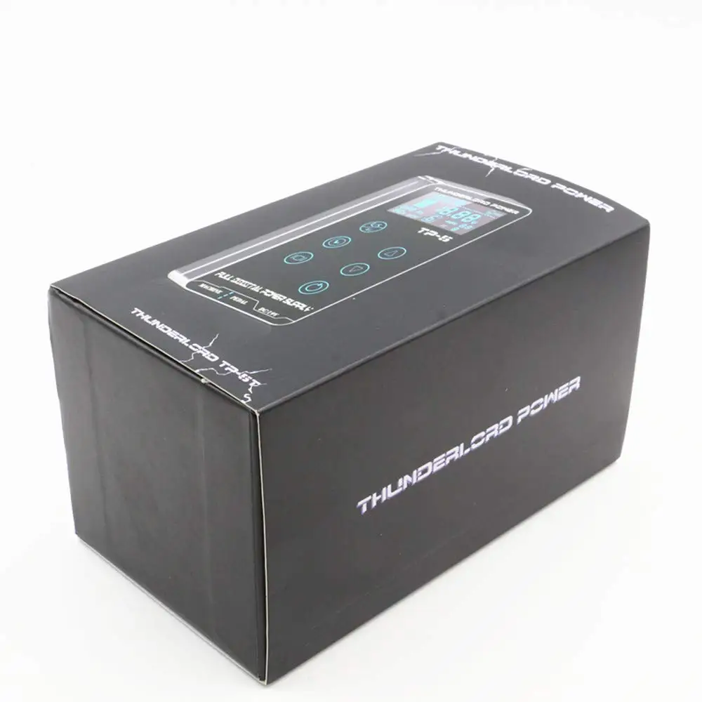 Sensível ao Toque Alimentação da Máquina Kit de Alimentação Yuelong Profissional Tattooing Tela Digital Inteligente Lcd Duplo Fontes Tatuagem 1 Pçs 8 Cheap Fonte de alimentação p tatuagem