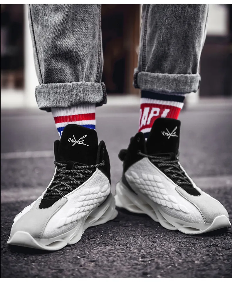 Новая флуоресцентная Мужская Спортивная обувь Flyknit Удобная дышащая легкая повседневная мужская обувь Брендовая zapatos hombre