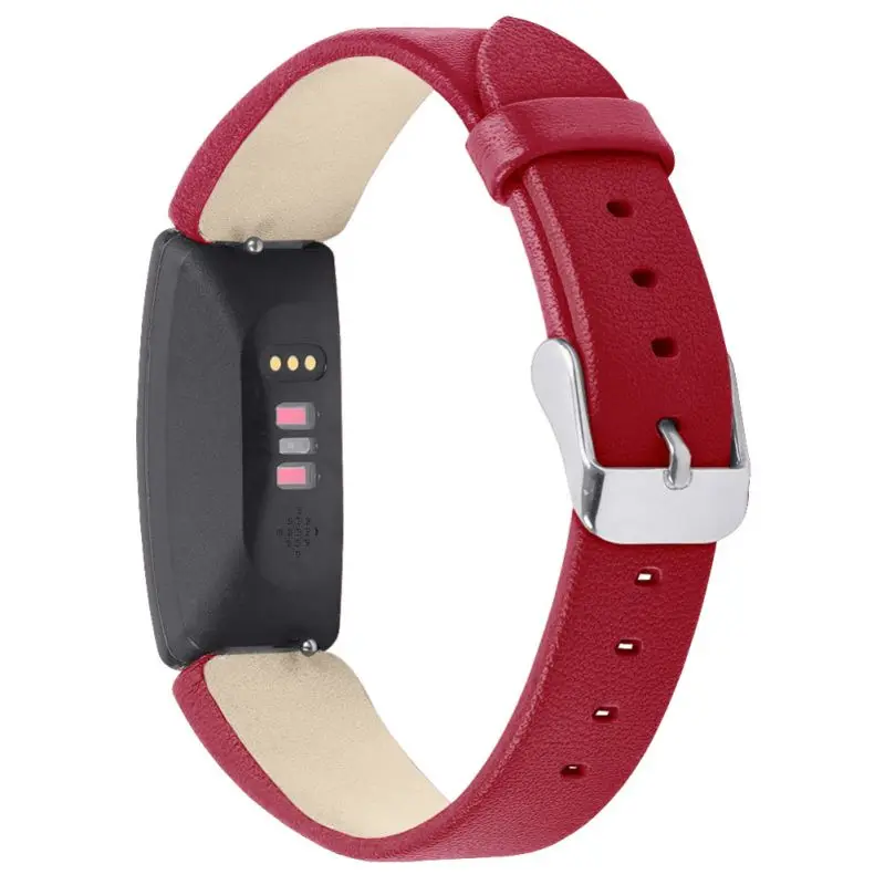 Кожаный ремешок на запястье браслет сменный ремешок для Fitbit Inspire/Inspire огнеупорные часы Роскошные спортивные наручные умные часы с ремнем