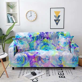 

Bohemia Mandala Flower Elastic Sofa Cover Linings for Room Living Furniture Armchair L Shape Sectional 1/2/3/4 Seater