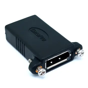 

DP to DP DisplayPort Female to Female Adapter Connector Coupler Extender Tool Compatible with all DP Male Cables