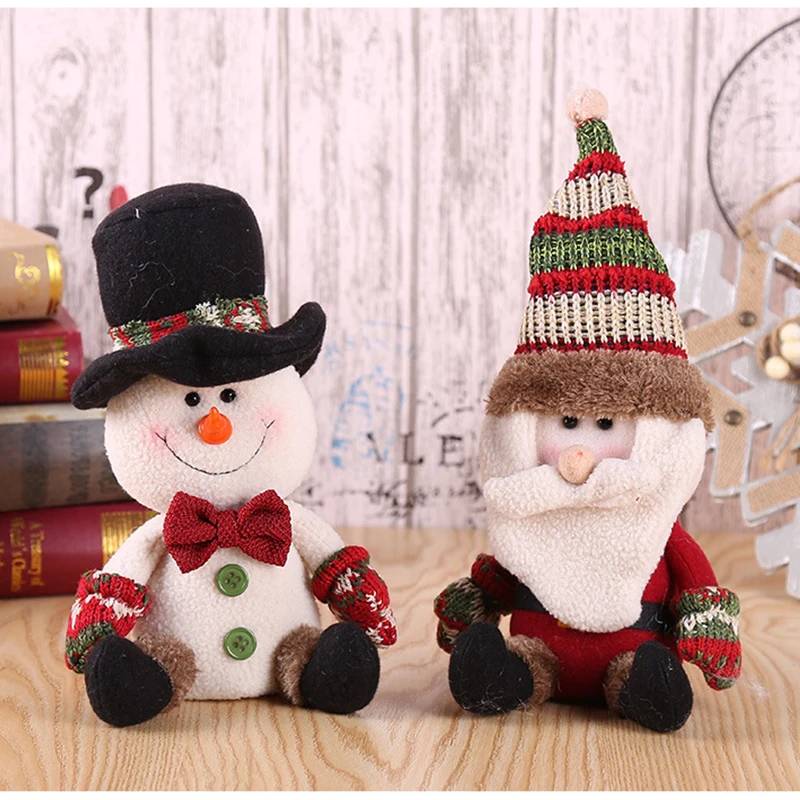 Two Patterns Hot Selling Cute Santa Shaped Doll Christmas Festival Gift Tree Hanging Ornament | Дом и сад