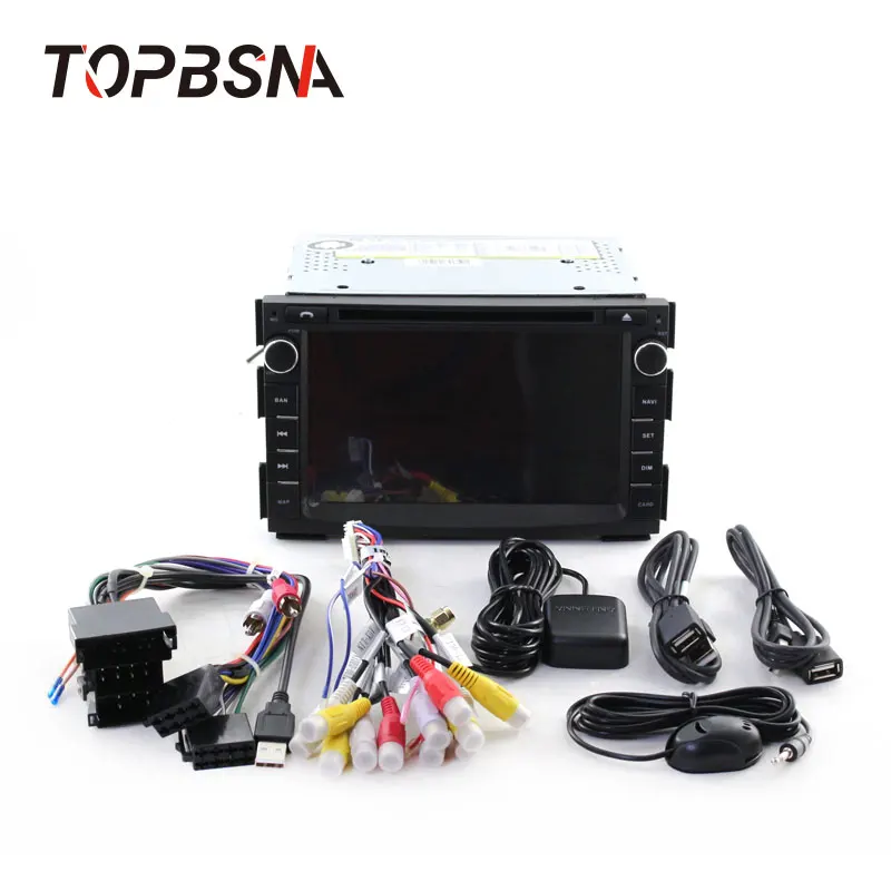 Top TOPBSNA Android 9.0 2 Din Car DVD Player for KIA CEED 2009 2010 2011 2012 VENGA WIFI Multimedia Car radio Stereo Headunit RDS AM 4