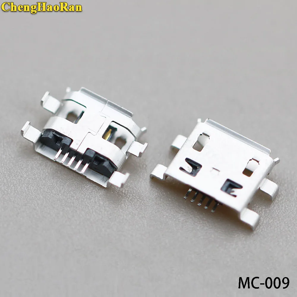 100PCS For Lenovo S880 Huawei C8650 U8661 OPPO r801 T703 u521 Micro 5P USB Jack socket plug Connector charging port Sinking | Мобильные