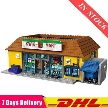 

16004 2232Pcs The Simpsons The Kwik-E-Mart Model Building Blocks Set Compatible 83004 71016 Toys for Children Gifts