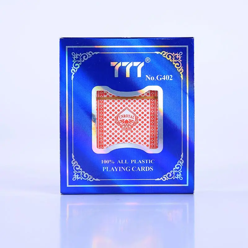 

New Plastic Playing Cards Waterproof High Quality Poker Card Durable Poker Game Magic Tricks Plastic Cards in Playing Cards