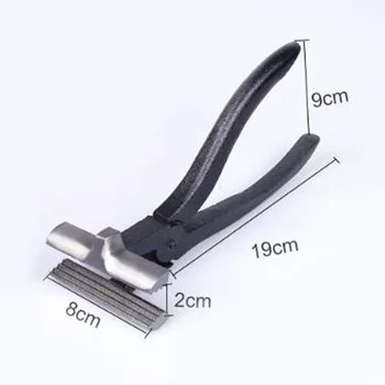 

Hammer jaw gripper Plier Stretching Leather Accessory Black Pig iron Non slip