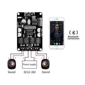 

VHM-313 TPA3110 2x15W Bluetooth Audio Power Amplifier Board for Bluetooth Speaker