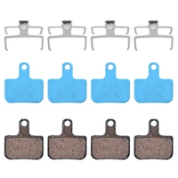 4 Pairs Semi Metallic Bicycle DISC Brake Pads for AVID DB Elixir//SR-AM Level TL T//SR-AM Red Force ETap AXS