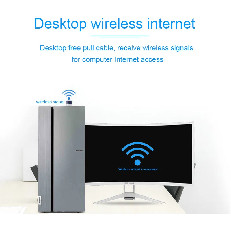 Basix мини USB 2,0 беспроводной Wifi адаптер 150 Мбит приемник Dongle сетевой LAN Карта ПК Bluetooth 4,0 получить и передавать CF-723B