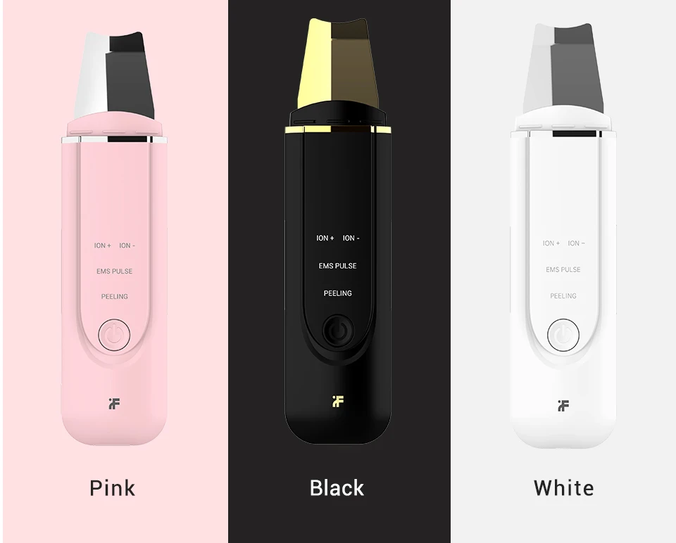 Xiaomi inFace Ultrasonic Ion Cleansing Instrument Massage Skin Scrubber Peeling Shovel Facial Pore Cleaner Machine Peeling Shovel (9)