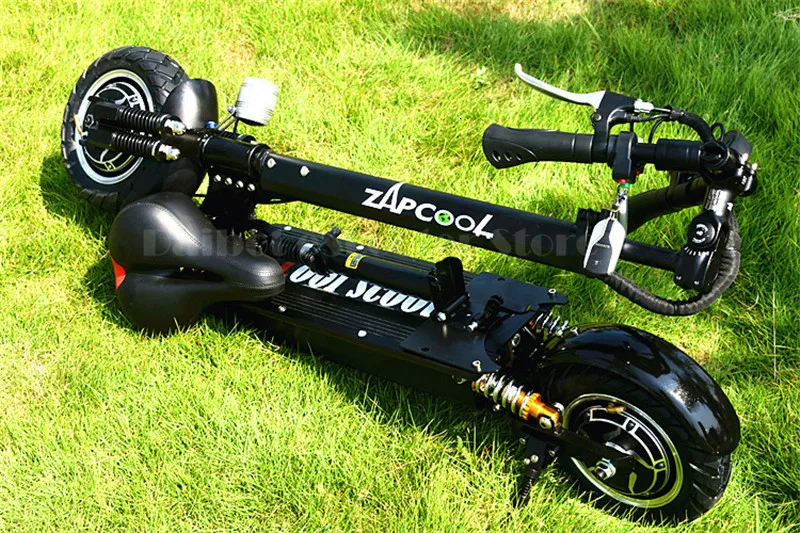 Top Daibot Electric Bike 60V Two Wheel Electric Scooters Powerful Motor 2400W Foldable Electric Scooter With Seat For Adult 24