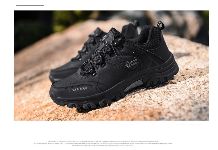Осенняя Новая модная Нескользящая спортивная обувь, износостойкая Мужская обувь для альпинизма, Мужская Уличная походная обувь, размер 39-45