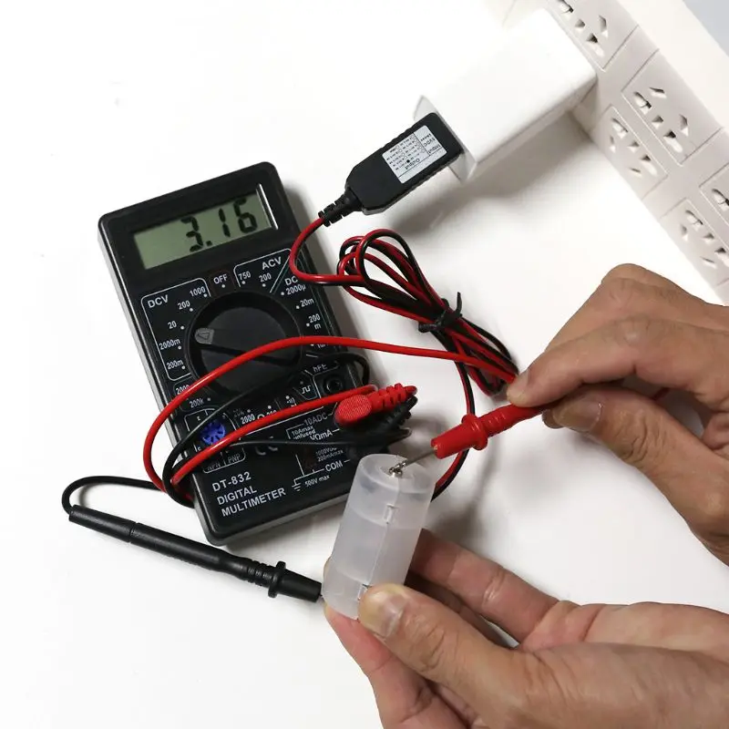 Блок питания LR14 C сменный блок USB 1 4 шт 5 в элемент 72XB|Адаптеры AC/DC| |
