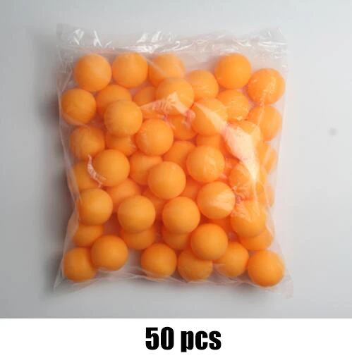 100 шт./пакет Лидер продаж Профессиональный шарик для настольного тенниса ABS 40 мм+ Диаметр шарики для пинг-понга для конкуренции тренировочные мячи - Color: 50 pcs yellow