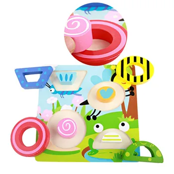 

Wooden 3D Puzzles Building Animal Jigsaw Children's Intelligence Toys Learning Toys for Children Educational Toys