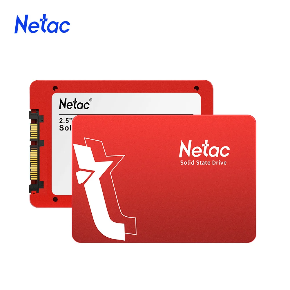 Жесткий диск Netac SSD 120 ГБ 240 SATA SATA3 HDD ТБ 256 512 Внутренний твердотельный накопитель
