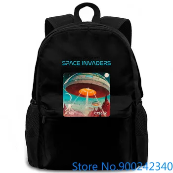 

SPACE INVADERS ATARI C64 AMIGA COMMODORE GAME GAMER GAMING VINTAGE RETRO New Arrival women men backpack laptop travel