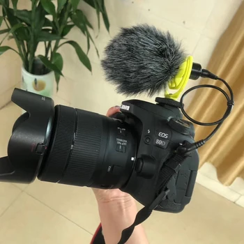 

Mini Shotgun Video Condenser Microphone Compatible for Smartphone Camera Camcorder for Interview Podcast Live Youtube