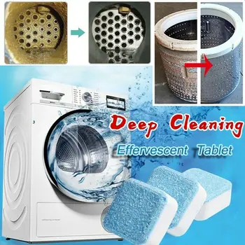 

Deep Descaler No Bacteria Washing Machine Home Cleaning Tablets Cleaning Effervescent Tablets Cleaner Washer Cleaning Tool