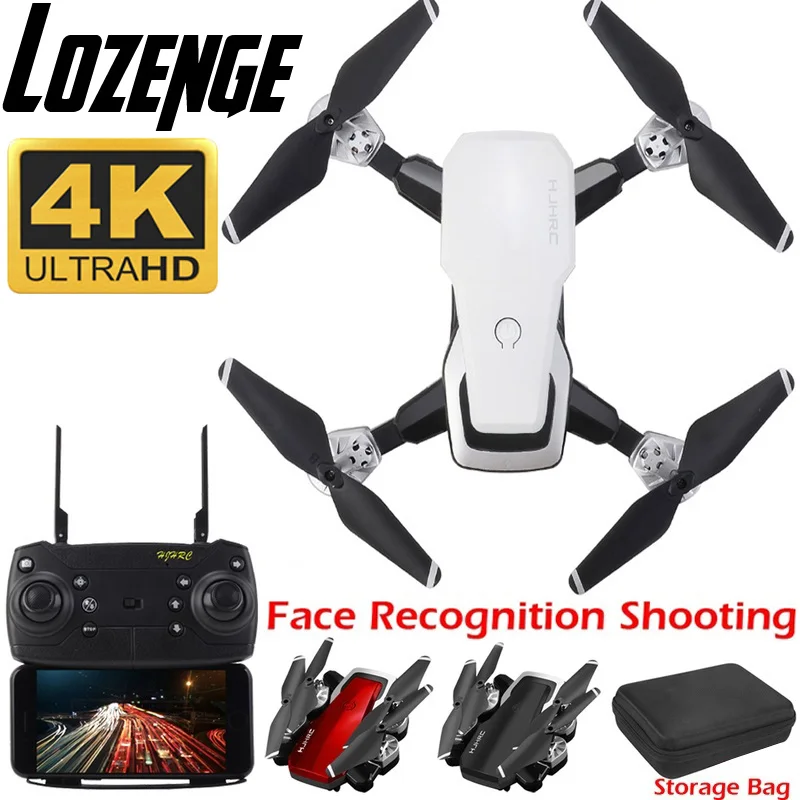 Радиоуправляемый Дрон Lozenge HJ28 с длинной батареей Wi-Fi FPV широкоугольный