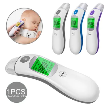 

Digital Infrared Thermometer Lcd Baby Kids Forehead Ear Non-Contacts Adult Fever Measurement Tool Health Care Ear Thermometer