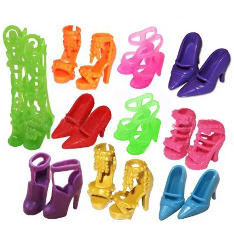 NK Лидер продаж аксессуары для кукол ролевые игры игрушки обувь сумки вешалки зеркала для куклы Барби мебель для куклы Келли DIY игрушки JJ - Цвет: Зеленый