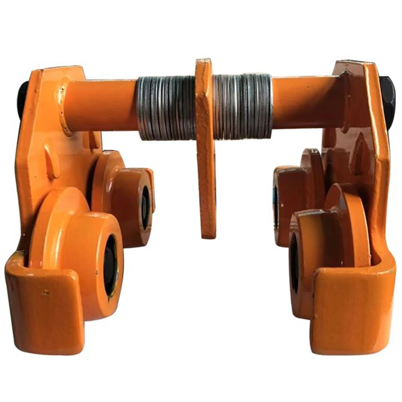 1 тонна Обычная тележка с нажимной балкой Монорельсовая подъемной цепью цепной