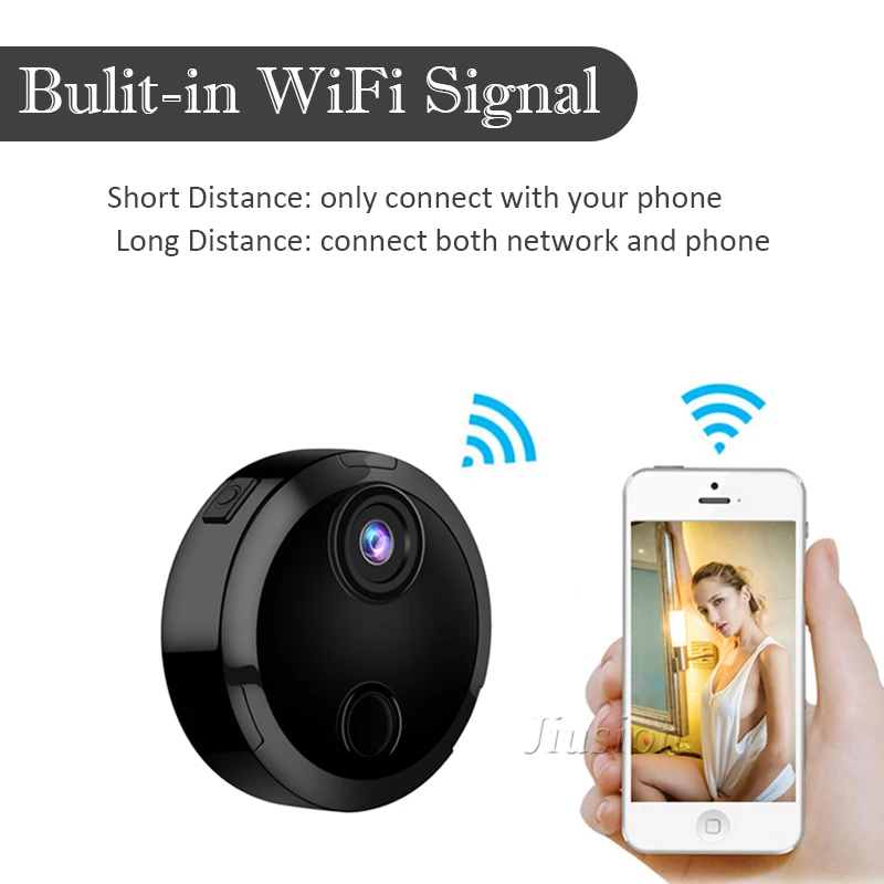 Мини Wi Fi камеры Espia Oculta HDQ15 микрокорпус DV видео голосовая связь маленькая Full HD