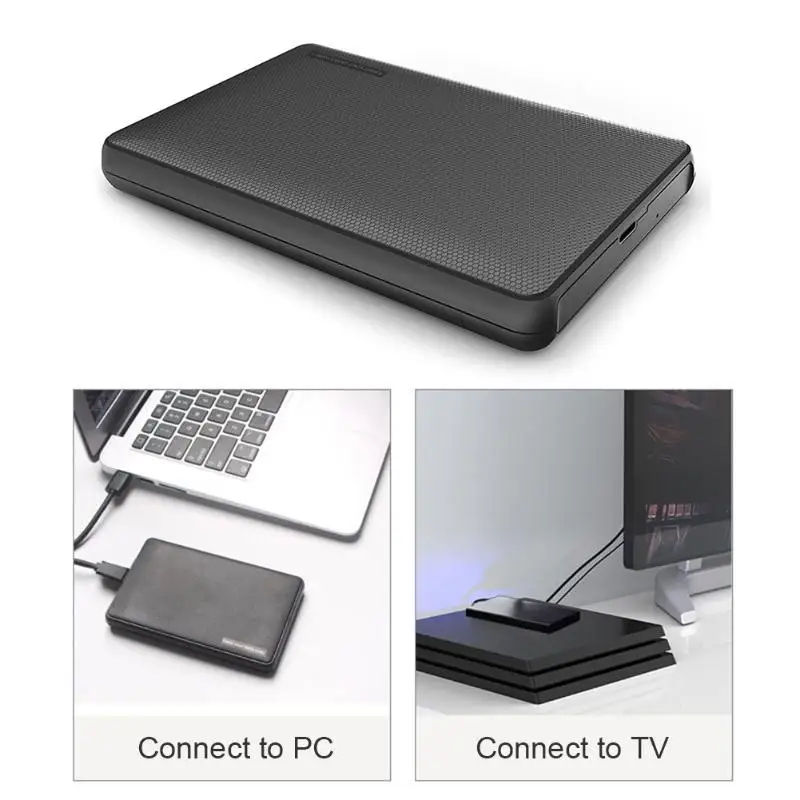 VKTECH 2,5 дюймов HDD чехол 5 Гбит/с 12 ТБ SATA к USB 3,0 механический жесткий диск Корпус для ноутбука внешняя коробка для жесткого диска Newst