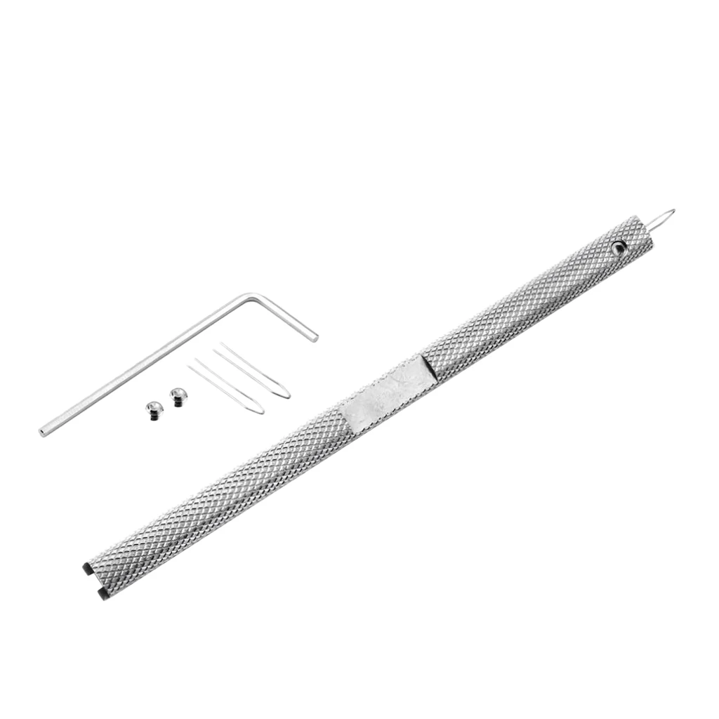 Durable Spoke Perforator Outdoor Mountain Bicycle Bike Wheel Repair Tool with Hex Wrench & Screw