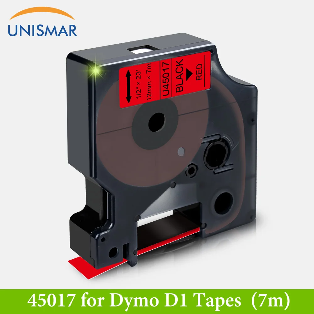 5x Labelwell 9mm x 7m Compatible Dymo D1 40913 40916 40917 40918 40919 Label Tape for Dymo LabelManager 120P 160 210D 260P 280 360D 500TS PnP LabelWriter 450 Duo Black on White/Blue/Red/Yellow/Green 