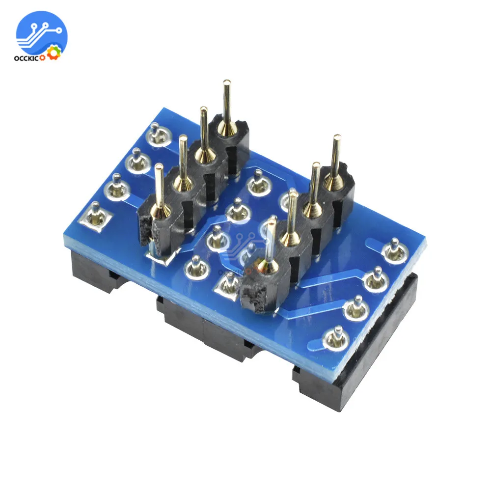 Двойной DIP8 К моно Opamp PCB + Pin Socket для NE5532 OPA627 OPA2132 TL072 P07|dip8|dip8 socket |