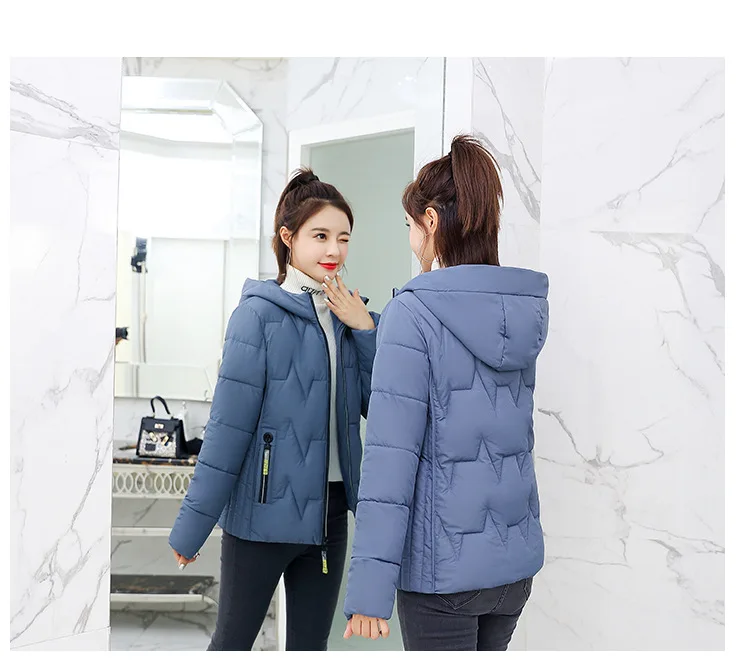 Abrigos Mujer Invierno Short Winter Jacket Women Fur Cotton Padded Jacket Female Parka Womens Jacket Winter Coat for Woman