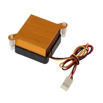 

2020 New PC Northbridge Chipset Aluminium Cooler Heatsink 40mm Fan For 3D Printer Cooling