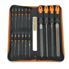 17Pcs Forged Alloy Steel File Set with Carry Case, Precision Flat/Triple-cornered/Half-Round/Round Large File and 12Pcs Needle F ► Photo 1/6