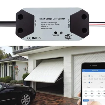 

APP Controller Home Security Timing Garage Switch Remote Door Opener Electric Mobile Phone Voice Control Recording Smart WIFI