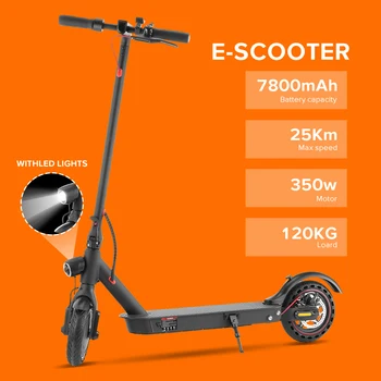 

8.5 inch Electric Scooter Patinete Electrico Adulto Two Wheels Electric Scooter Folding Smart Electric Longboard with LED lighth